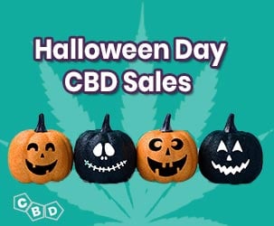 Halloween Day CBD Sales and Coupons 2021